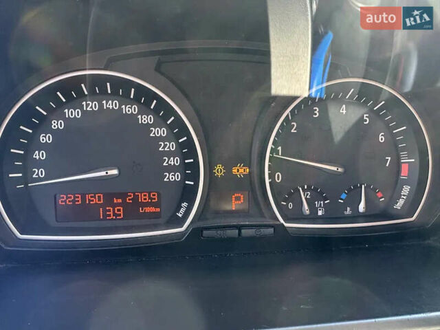 Синий БМВ Х3, объемом двигателя 2.5 л и пробегом 223 тыс. км за 8900 $, фото 8 на Automoto.ua