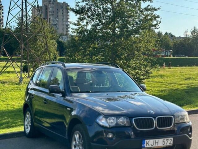 Синий БМВ Х3, объемом двигателя 2 л и пробегом 334 тыс. км за 5200 $, фото 1 на Automoto.ua