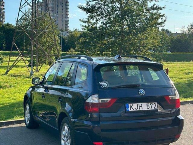 Синий БМВ Х3, объемом двигателя 2 л и пробегом 334 тыс. км за 5200 $, фото 2 на Automoto.ua