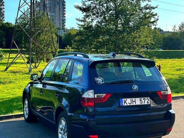Синий БМВ Х3, объемом двигателя 2 л и пробегом 335 тыс. км за 5200 $, фото 2 на Automoto.ua