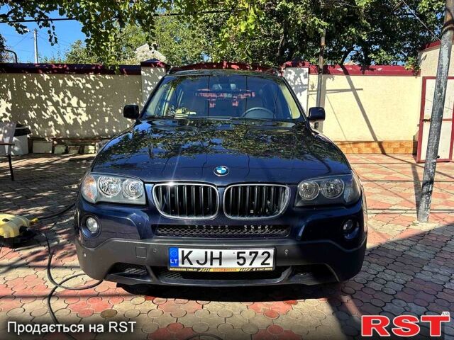 Синий БМВ Х3, объемом двигателя 2 л и пробегом 335 тыс. км за 5200 $, фото 3 на Automoto.ua