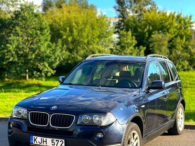 Синий БМВ Х3, объемом двигателя 2 л и пробегом 335 тыс. км за 5200 $, фото 1 на Automoto.ua