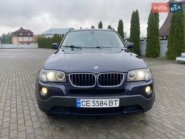 Синий БМВ Х3, объемом двигателя 2 л и пробегом 314 тыс. км за 9500 $, фото 6 на Automoto.ua