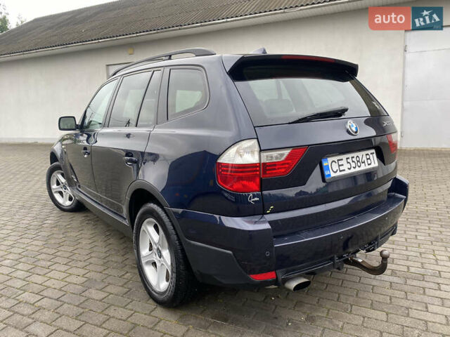 Синий БМВ Х3, объемом двигателя 2 л и пробегом 314 тыс. км за 9500 $, фото 14 на Automoto.ua