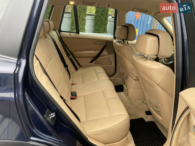 Синий БМВ Х3, объемом двигателя 2 л и пробегом 314 тыс. км за 9500 $, фото 30 на Automoto.ua