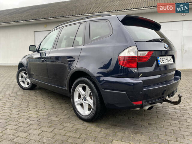 Синий БМВ Х3, объемом двигателя 2 л и пробегом 314 тыс. км за 9500 $, фото 15 на Automoto.ua