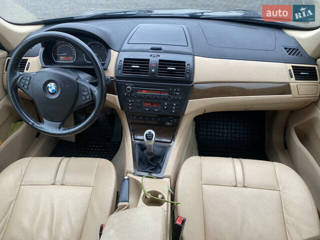 Синий БМВ Х3, объемом двигателя 2 л и пробегом 314 тыс. км за 9500 $, фото 1 на Automoto.ua