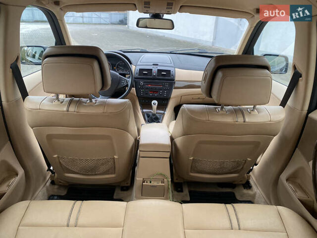 Синий БМВ Х3, объемом двигателя 2 л и пробегом 314 тыс. км за 9500 $, фото 33 на Automoto.ua
