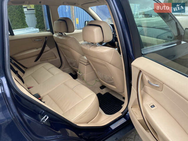 Синий БМВ Х3, объемом двигателя 2 л и пробегом 314 тыс. км за 9500 $, фото 29 на Automoto.ua