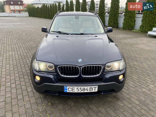 Синий БМВ Х3, объемом двигателя 2 л и пробегом 314 тыс. км за 9500 $, фото 5 на Automoto.ua