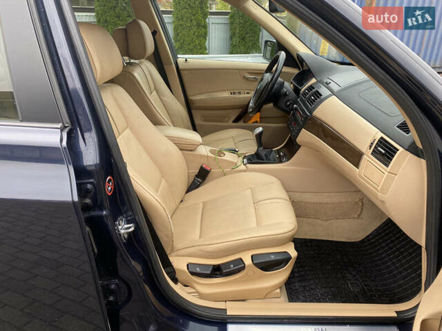 Синий БМВ Х3, объемом двигателя 2 л и пробегом 314 тыс. км за 9500 $, фото 25 на Automoto.ua