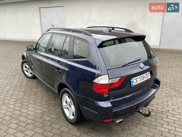 Синий БМВ Х3, объемом двигателя 2 л и пробегом 314 тыс. км за 9500 $, фото 13 на Automoto.ua