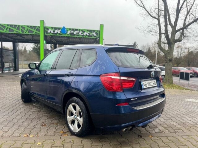 Синий БМВ Х3, объемом двигателя 3 л и пробегом 248 тыс. км за 11500 $, фото 4 на Automoto.ua