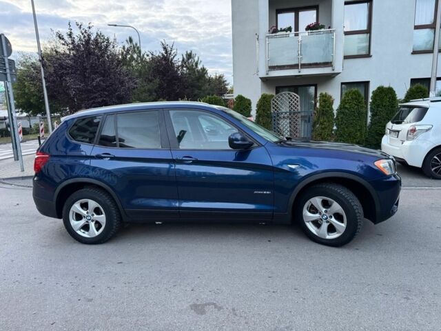 Синий БМВ Х3, объемом двигателя 3 л и пробегом 248 тыс. км за 11500 $, фото 1 на Automoto.ua