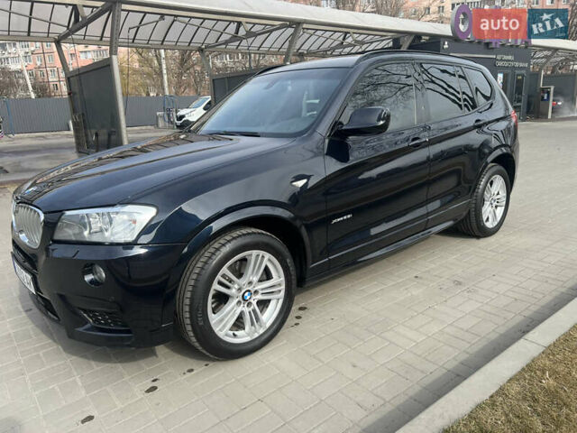 Синий БМВ Х3, объемом двигателя 3 л и пробегом 148 тыс. км за 14400 $, фото 1 на Automoto.ua
