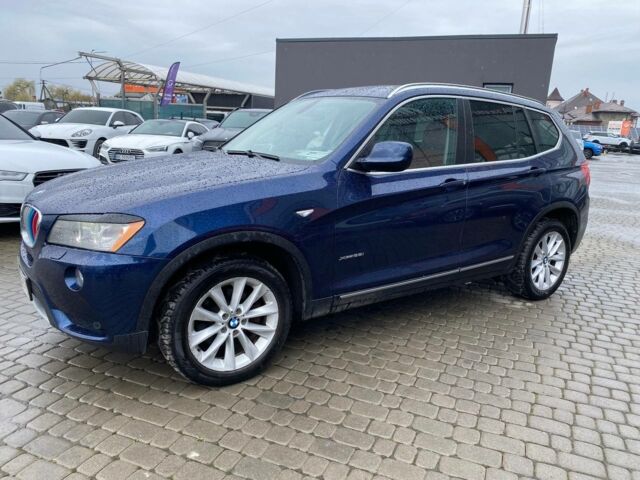 Синий БМВ Х3, объемом двигателя 3 л и пробегом 235 тыс. км за 12900 $, фото 3 на Automoto.ua