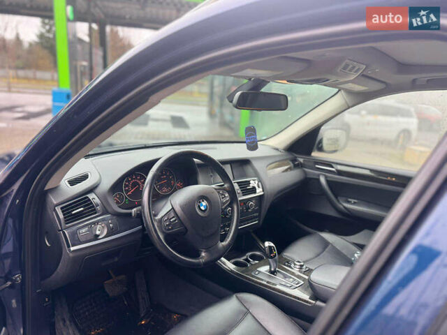 Синий БМВ Х3, объемом двигателя 2.98 л и пробегом 248 тыс. км за 11500 $, фото 19 на Automoto.ua