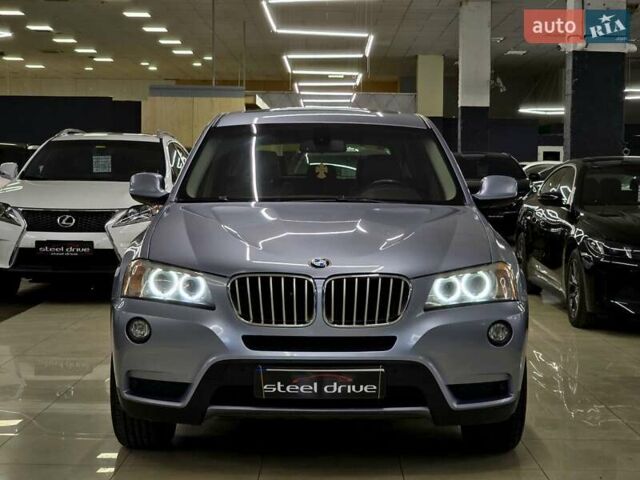 Синий БМВ Х3, объемом двигателя 3 л и пробегом 342 тыс. км за 11999 $, фото 9 на Automoto.ua