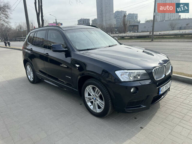 Синий БМВ Х3, объемом двигателя 3 л и пробегом 148 тыс. км за 14400 $, фото 2 на Automoto.ua