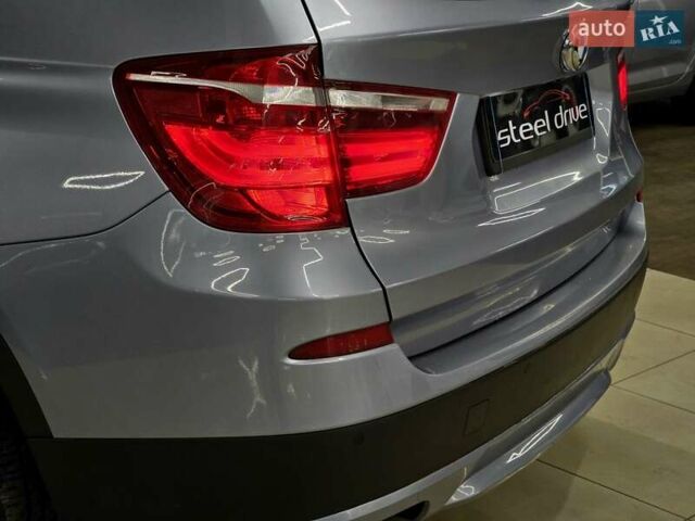 Синий БМВ Х3, объемом двигателя 3 л и пробегом 342 тыс. км за 11999 $, фото 3 на Automoto.ua