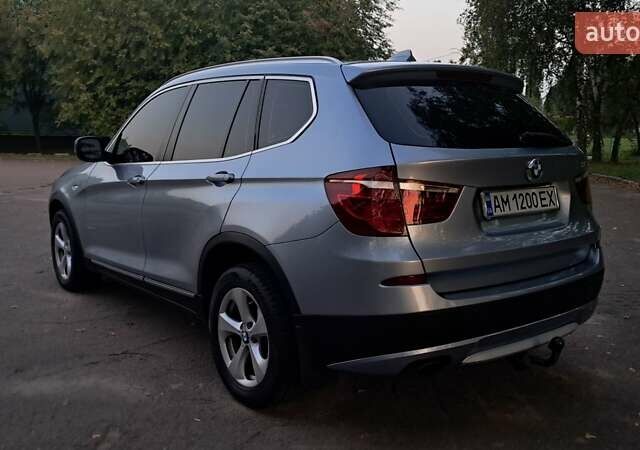 Синий БМВ Х3, объемом двигателя 2 л и пробегом 318 тыс. км за 13500 $, фото 16 на Automoto.ua