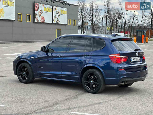 Синий БМВ Х3, объемом двигателя 2 л и пробегом 274 тыс. км за 16000 $, фото 14 на Automoto.ua
