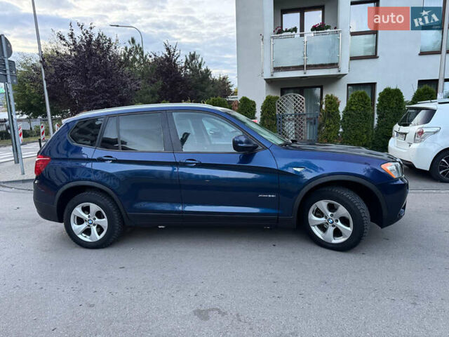 Синий БМВ Х3, объемом двигателя 2.98 л и пробегом 248 тыс. км за 11500 $, фото 1 на Automoto.ua