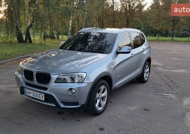 Синий БМВ Х3, объемом двигателя 2 л и пробегом 318 тыс. км за 13500 $, фото 24 на Automoto.ua