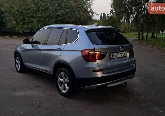 Синий БМВ Х3, объемом двигателя 2 л и пробегом 318 тыс. км за 13500 $, фото 11 на Automoto.ua