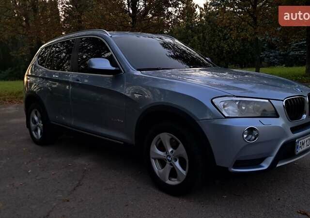 Синий БМВ Х3, объемом двигателя 2 л и пробегом 318 тыс. км за 13500 $, фото 7 на Automoto.ua