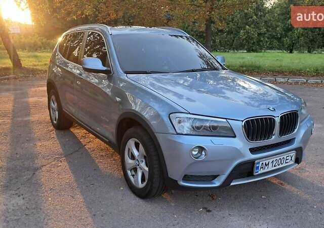 Синий БМВ Х3, объемом двигателя 2 л и пробегом 318 тыс. км за 13500 $, фото 43 на Automoto.ua