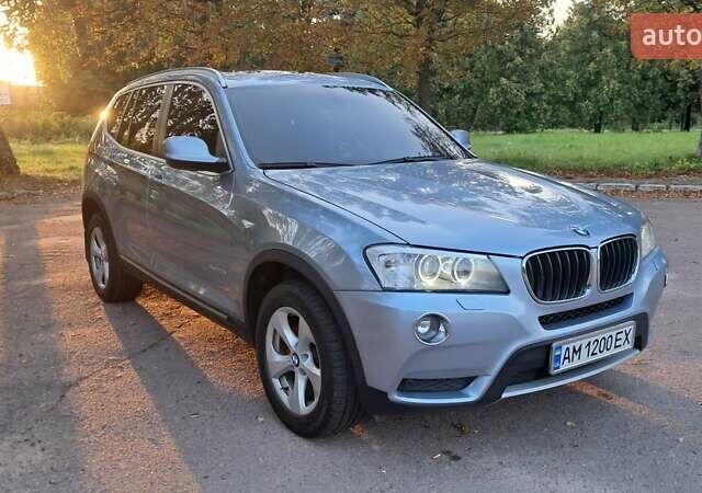 Синий БМВ Х3, объемом двигателя 2 л и пробегом 318 тыс. км за 13500 $, фото 50 на Automoto.ua