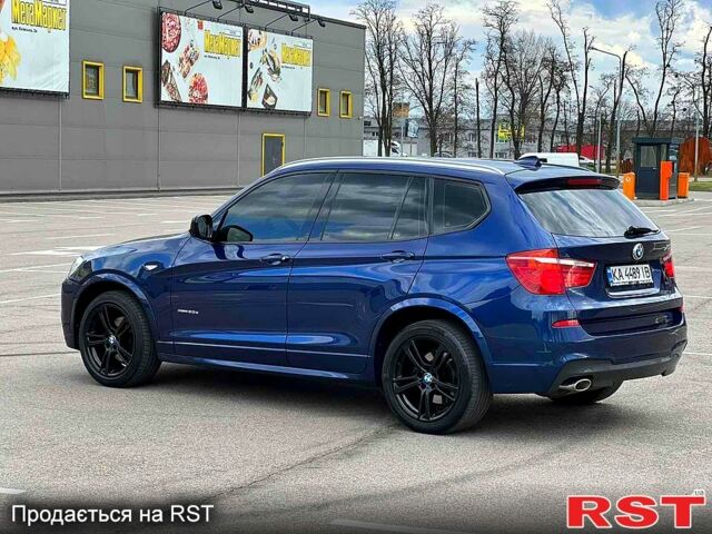 Синий БМВ Х3, объемом двигателя 2 л и пробегом 260 тыс. км за 17000 $, фото 1 на Automoto.ua