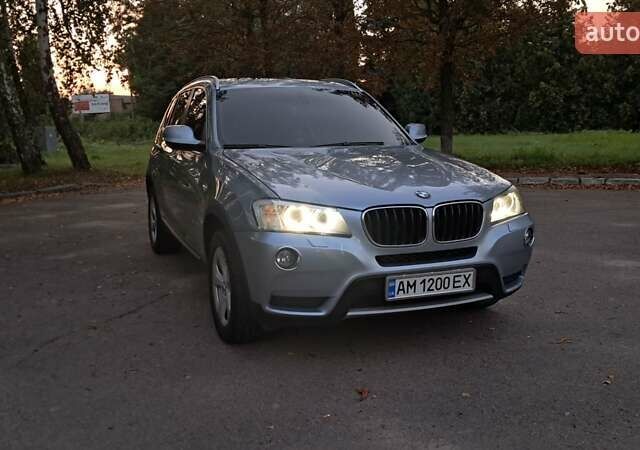 Синий БМВ Х3, объемом двигателя 2 л и пробегом 318 тыс. км за 13500 $, фото 12 на Automoto.ua