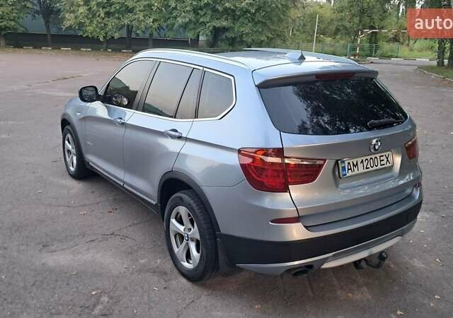 Синий БМВ Х3, объемом двигателя 2 л и пробегом 318 тыс. км за 13500 $, фото 20 на Automoto.ua