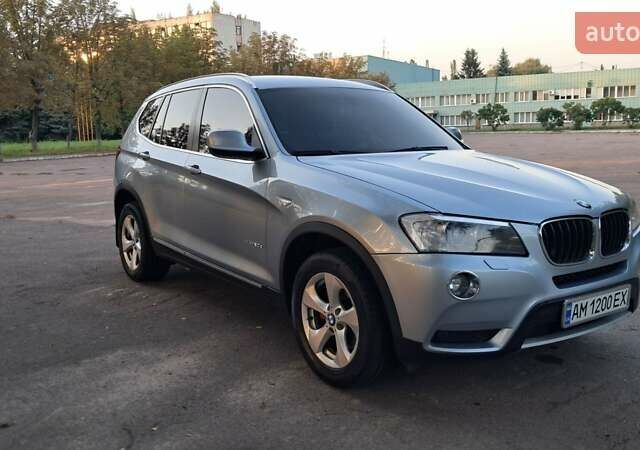 Синий БМВ Х3, объемом двигателя 2 л и пробегом 318 тыс. км за 13500 $, фото 39 на Automoto.ua