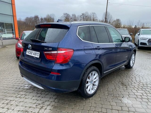 Синий БМВ Х3, объемом двигателя 3 л и пробегом 235 тыс. км за 12900 $, фото 7 на Automoto.ua