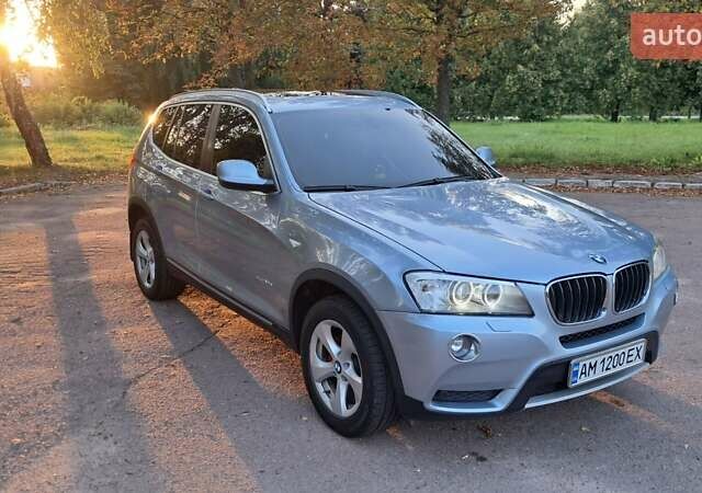 Синий БМВ Х3, объемом двигателя 2 л и пробегом 318 тыс. км за 13500 $, фото 46 на Automoto.ua