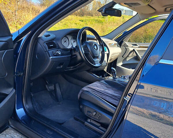Синий БМВ Х3, объемом двигателя 2 л и пробегом 264 тыс. км за 15399 $, фото 13 на Automoto.ua