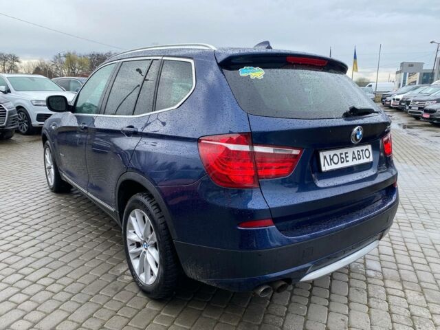 Синий БМВ Х3, объемом двигателя 3 л и пробегом 235 тыс. км за 12900 $, фото 5 на Automoto.ua
