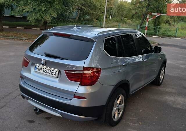 Синий БМВ Х3, объемом двигателя 2 л и пробегом 318 тыс. км за 13500 $, фото 36 на Automoto.ua