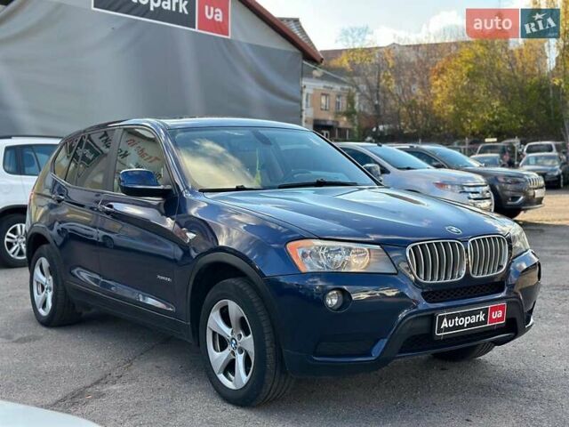 БМВ Х3 2011 в Виннице на Automoto.ua Синий БМВ Х3, объемом двигателя 3 л и пробегом 174 тыс. км за 11480 $, фото 2 на Automoto.ua