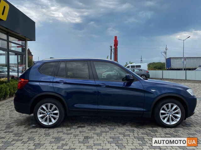 Синий БМВ Х3, объемом двигателя 2 л и пробегом 263 тыс. км за 15800 $, фото 1 на Automoto.ua