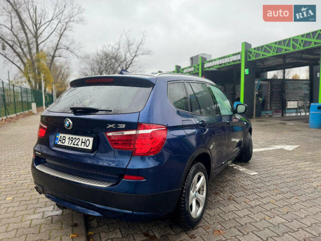 Синий БМВ Х3, объемом двигателя 2.98 л и пробегом 248 тыс. км за 11500 $, фото 17 на Automoto.ua