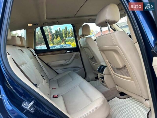 БМВ Х3 2011 в Виннице на Automoto.ua Синий БМВ Х3, объемом двигателя 3 л и пробегом 174 тыс. км за 11480 $, фото 12 на Automoto.ua