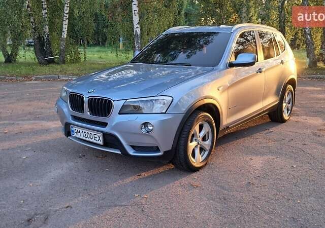 Синий БМВ Х3, объемом двигателя 2 л и пробегом 318 тыс. км за 13500 $, фото 61 на Automoto.ua