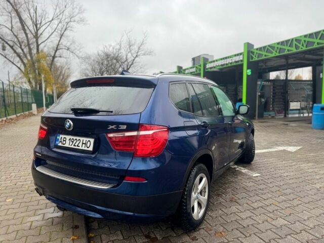 Синий БМВ Х3, объемом двигателя 3 л и пробегом 248 тыс. км за 11500 $, фото 5 на Automoto.ua