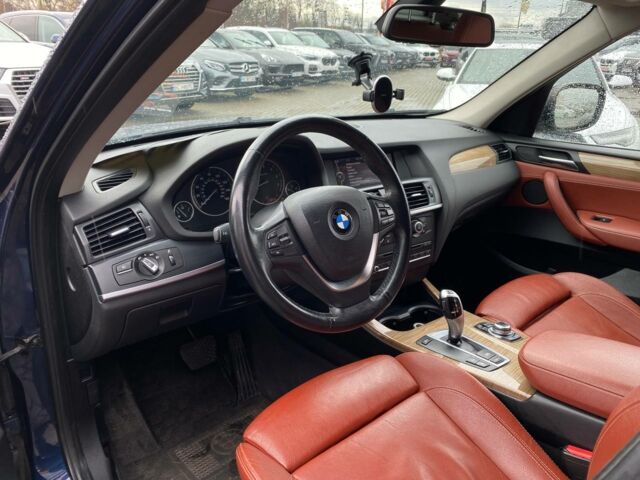 Синий БМВ Х3, объемом двигателя 3 л и пробегом 235 тыс. км за 12900 $, фото 11 на Automoto.ua