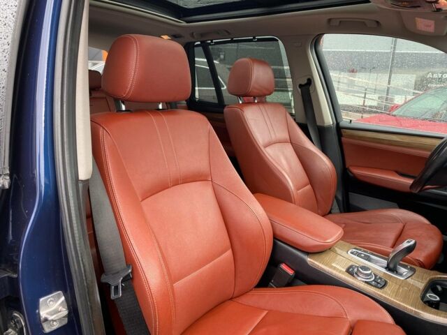 Синий БМВ Х3, объемом двигателя 3 л и пробегом 235 тыс. км за 12900 $, фото 28 на Automoto.ua