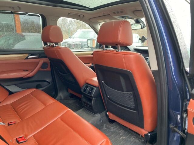 Синий БМВ Х3, объемом двигателя 3 л и пробегом 235 тыс. км за 12900 $, фото 25 на Automoto.ua